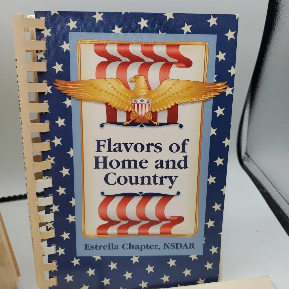 VTG Bicentennial Community Cookbooks Lot‎ of 4 USA Recipes Patriot New NOS